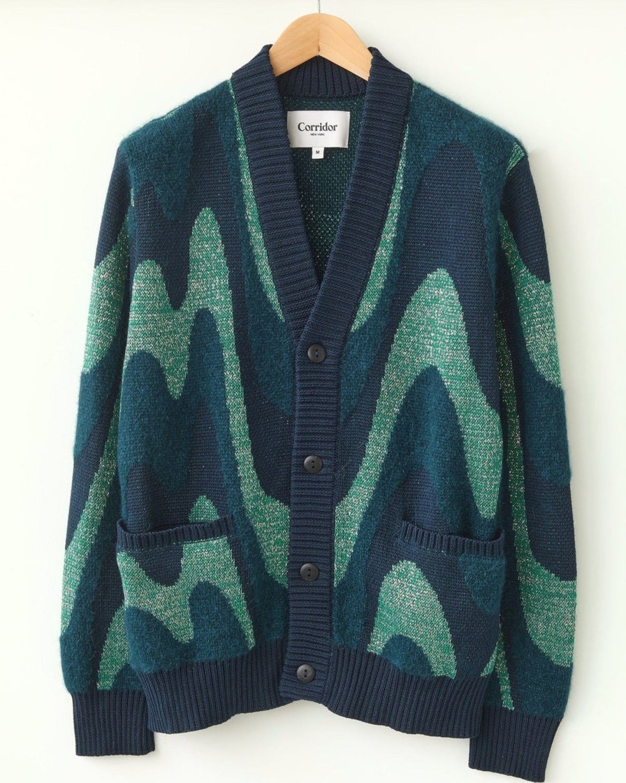 Knitwear Corridor | Shimmerwavecardigan