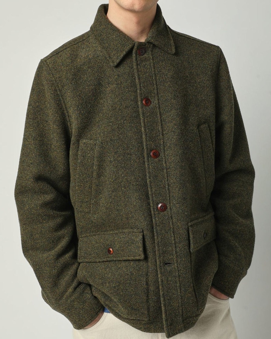 Outerwear Corridor | Lambswoolwalkingcoat-Army