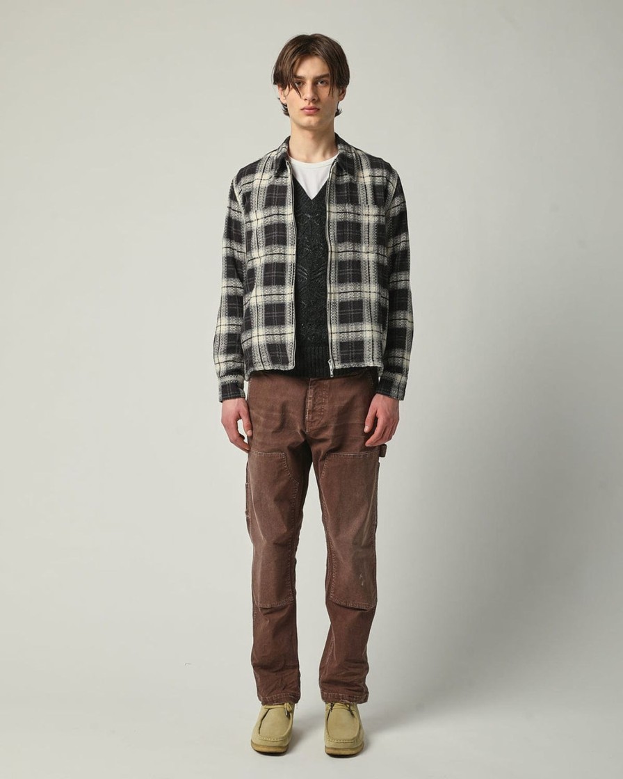 Outerwear Corridor | Dobbyplaidzipshirt