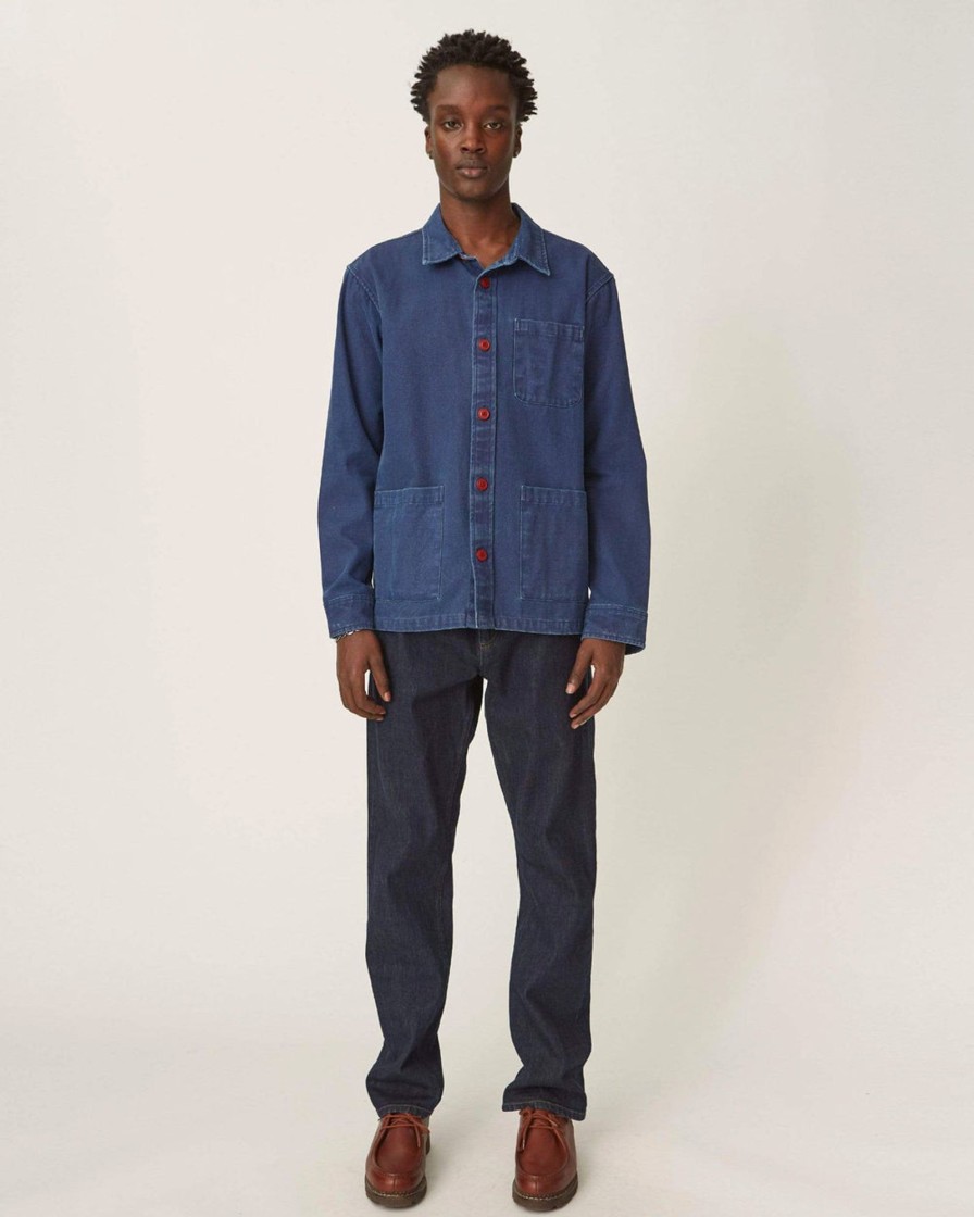 Outerwear Corridor | Duckdyeovershirt-Indigo