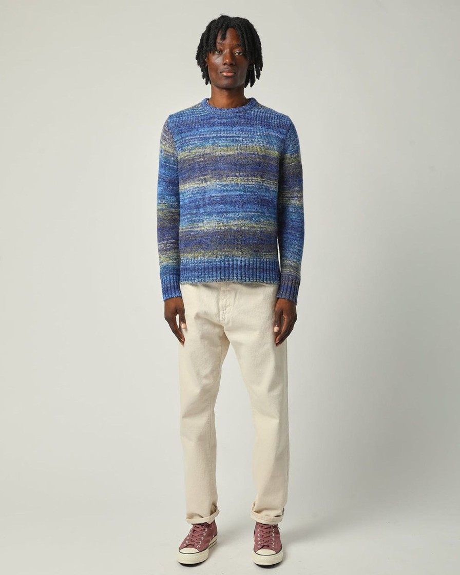 Knitwear Corridor | Mohaircrewneck-Blue