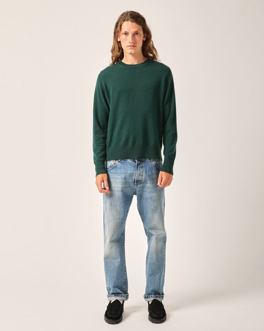 Knitwear Corridor | Cashmerecrewneck-Green