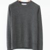 Knitwear Corridor | Cashmerecrewneck-Charcoal