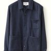 Outerwear Corridor | Lambswoolovershirt-Navy