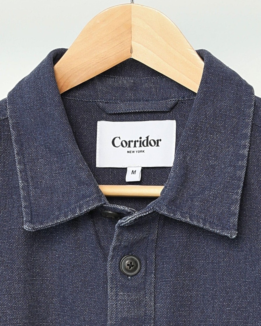 Outerwear Corridor | Duckdyeovershirt-Midnight