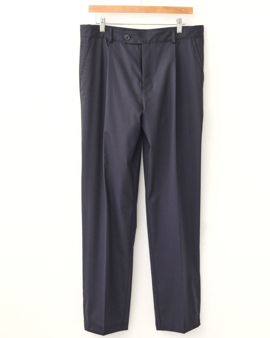 Suiting Corridor | Tropicalwooltrouser-Midnight