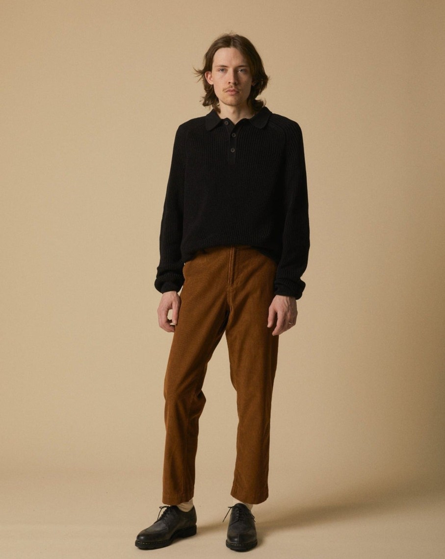 Bottoms Corridor | Corduroytrouser-Tobacco