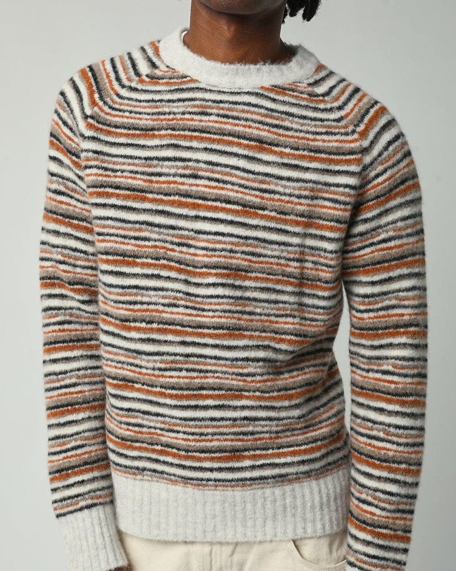 Knitwear Corridor | Stripedraglancrewneck