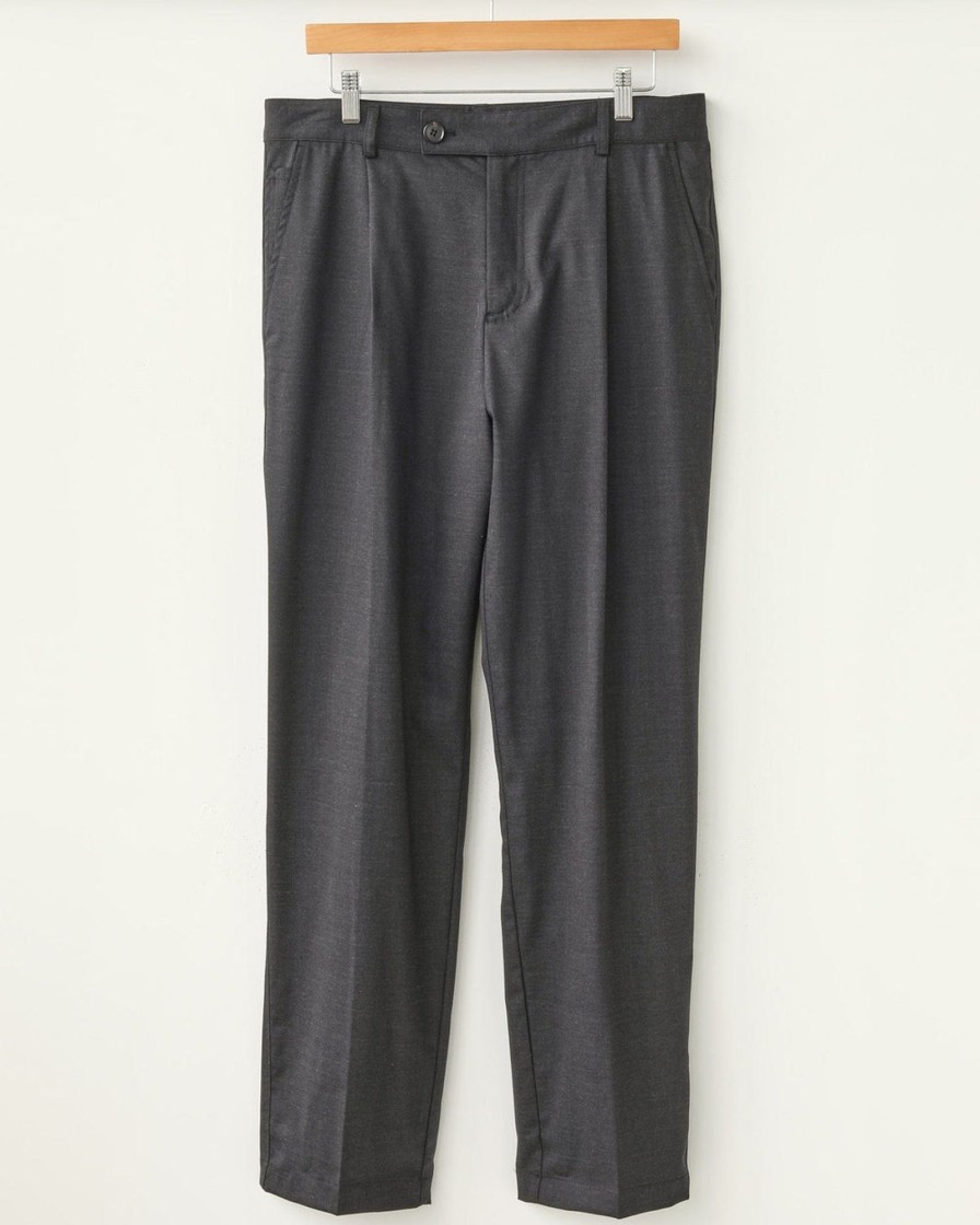 Suiting Corridor | Tropicalwooltrouser-Charcoal