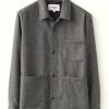 Outerwear Corridor | Lambswoolovershirt-Grey