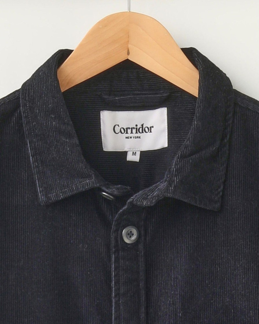 Outerwear Corridor | Corduroyovershirt-Black